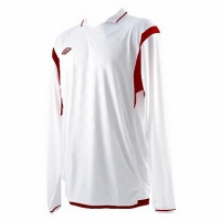 игровая футболка с длинным рукавом umbro westham jersey l/s junior u91769-brt