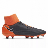 бутсы футбольные nike obra ii academy df fg ah7303-080 sr т.сер/оранж