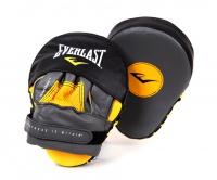 лапы боксерские everlast mantis punch mitts изогнутые, желтый/черный