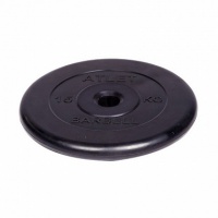 диск обрезиненный d31мм mb barbell atlet 15кг черный