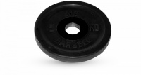 диск олимпийский d51мм евро-классик mb barbell mb-pltbe 5 кг черный