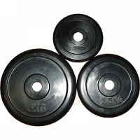 диск обрезиненный nantong rcp 10-15.0 25 мм 15 кг черный