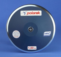 диск соревновательный пластиковый 2 кг polanik cpd11-2 сертификат iaaf № i-11-0499