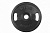 диск евро-классик обрезиненный черный iron king 15 кг. с хватами